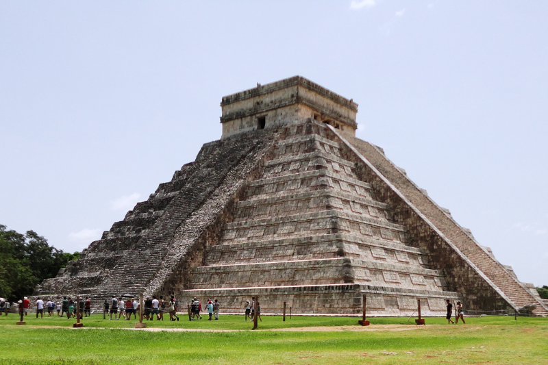 Ancient Mayan ruins in Mexico